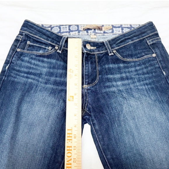 Paige Women Skyline Skinny Jeans Size 27 Blue - Picture 7 of 8
